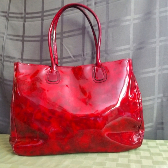 Handbags - Red Patent Leather Purse